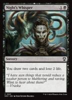 Nights Whisper (Secrets of Strixhaven Commander #221)