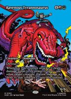 Ravenous Tyrannosaurus (Foil) (Marvel Universe #93)