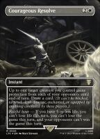 Courageous Resolve (Foil) (Tales of Middle-earth...