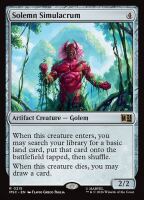 Solemn Simulacrum (Foil) (Marvel Super Heroes Commander...