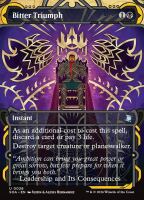 Bitter Triumph (Foil) (Secrets of Strixhaven Mystical...