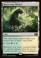 Razorverge Thicket (Foil) (Marvel Super Heroes Commander...