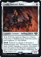 Frodo, Saurons Bane (Foil) (Tales of Middle-earth Promos...