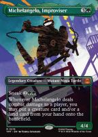 Michelangelo, Improviser (Foil) (Teenage Mutant Ninja...
