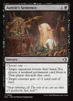 Aunties Sentence (Foil) (Lorwyn Eclipsed #85)