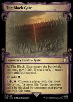 The Black Gate (Foil) (Tales of Middle-earth Commander #490)