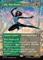 Silk, Web Weaver (Foil) (Marvels Spider-Man #215)
