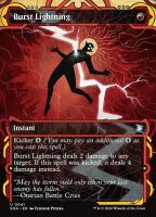 Burst Lightning (Foil) (Secrets of Strixhaven Mystical...