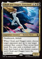 Cloak and Dagger, Entwined (Foil) (Marvel Super Heroes #211)