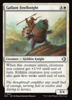 Gallant Fowlknight (Foil) (Lorwyn Eclipsed #17)