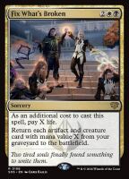 Fix Whats Broken (Foil) (Secrets of Strixhaven Promos #188p)