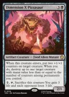 Dimension X Pizzasaur (Foil) (Teenage Mutant Ninja...