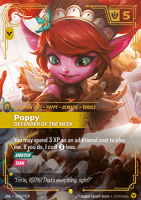 Poppy, Defender of the Meek UNL-178a/219