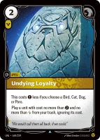 Undying Loyalty UNL-168/219