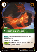 Combat Experience UNL-031/219