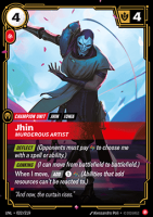 Jhin, Murderous Artist UNL-022/219