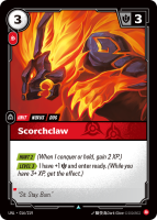 Scorchclaw UNL-016/219