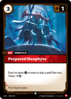 Prepared Neophyte UNL-004/219
