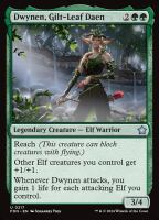 Dwynen, Gilt-Leaf Daen (Foil) (Foundations #217)