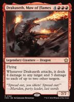 Drakuseth, Maw of Flames (Foil) (Foundations #193)
