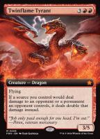 Twinflame Tyrant (Foil) (Foundations #469)
