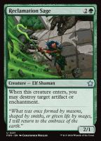 Reclamation Sage (Foil) (Foundations #231)