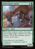 Affectionate Indrik (Foil) (Foundations #211)