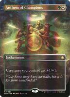 Anthem of Champions (Foil) (Foundations #405)