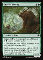 Gnarlid Colony (Foil) (Foundations #224)