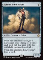 Solemn Simulacrum (Foil) (Foundations #257)