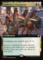 Anthem of Champions (Foil) (Foundations #477)