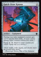 Quick-Draw Katana (Foil) (Foundations #130)