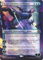 Kaito, Cunning Infiltrator (Foil) (Foundations #418)