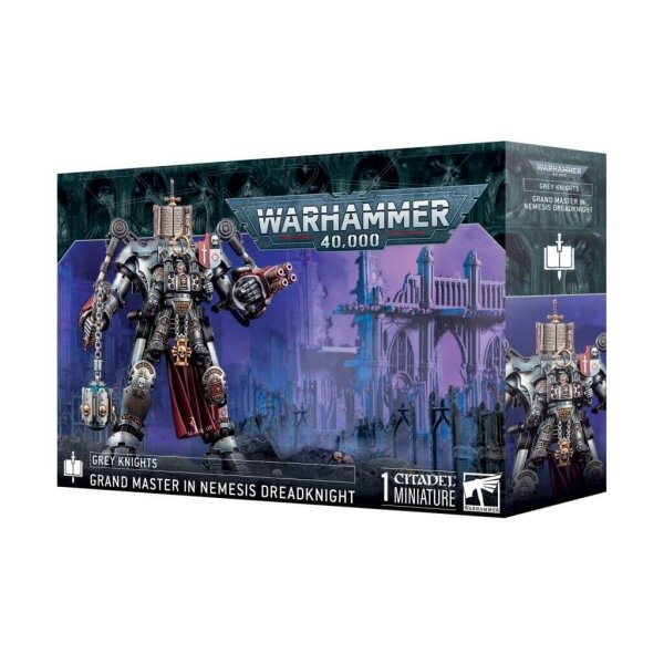 Warhammer 40.000 – Grossmeister in Nemesis-Ritter – Grey Knights