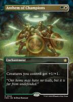 Anthem of Champions (Foil) (Foundations #344)