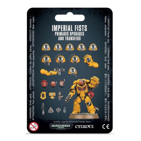 Warhammer 40.000 – Upgrades Und Abziehbilder der Imperial Fists – Imperial Fists