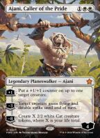 Ajani, Caller of the Pride (Foil) (Foundations #357)