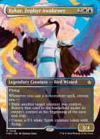 Kykar, Zephyr Awakener (Foil) (Foundations #348)