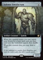Solemn Simulacrum (Foil) (Foundations #729)