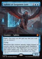Sphinx of Forgotten Lore (Foil) (Foundations #457)