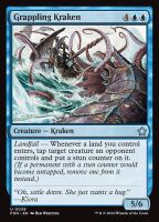 Grappling Kraken (Foil) (Foundations #39)