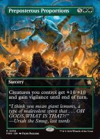 Preposterous Proportions (Foil) (Foundations #338)