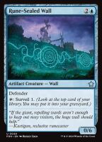 Rune-Sealed Wall (Foil) (Foundations #49)