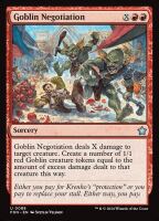 Goblin Negotiation (Foil) (Foundations #88)
