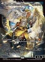 Herald of Eternal Dawn (Foil) (Foundations #423)