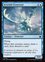 Icewind Elemental (Foil) (Foundations #42)