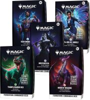 MTG - Foundations Starter Commander Deck Display (5...