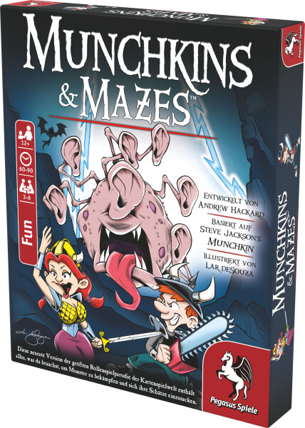 Pegasus Spiele – Munchkins & Mazes