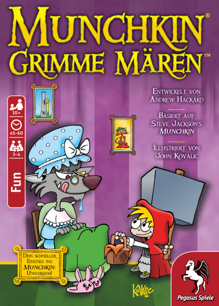 Pegasus Spiele – Munchkin Grimme Mären