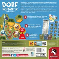 Pegasus Spiele – Dorfromantik *Fachhandels-exklusiv* inkl. Mini-Erweiterungen Mühle+Wetterau
